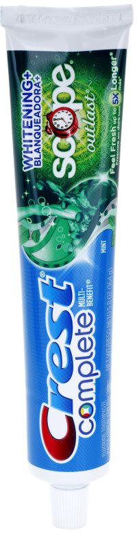 Crest Complete Scope Whitening+ Outlast bleichende Zahnpasta für frischen Atem