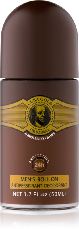 Cuba Gold Deodorant Roll-on for Men 50 ml