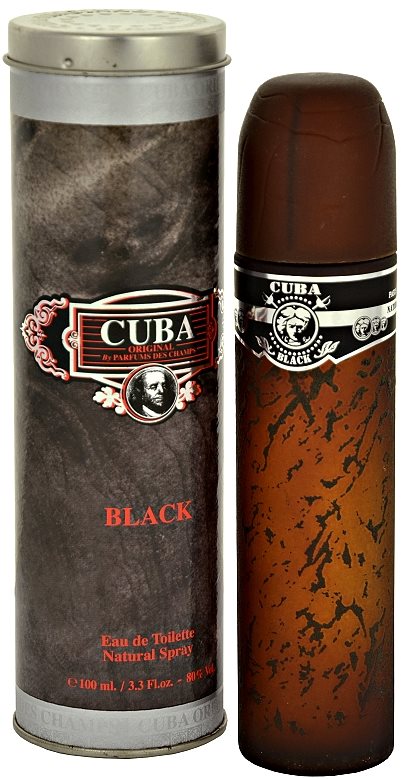 Cuba Black туалетна вода для чоловіків 100 мл