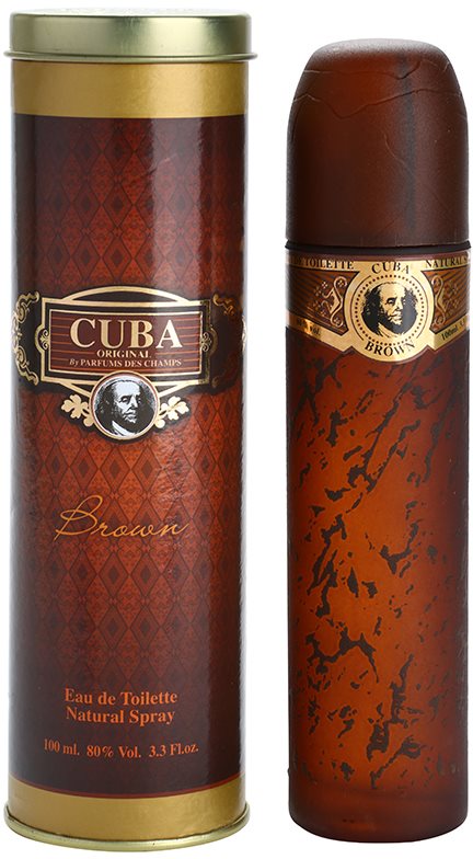 Cuba Brown Eau de Toilette für Herren 100 ml