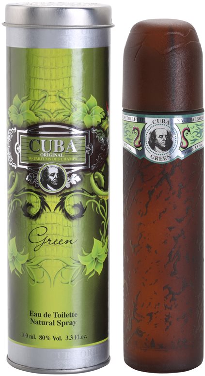 Cuba Green toaletná voda pre mužov 100 ml