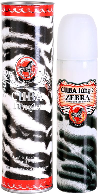 Cuba Jungle Zebra parfémovaná voda pro ženy 100 ml