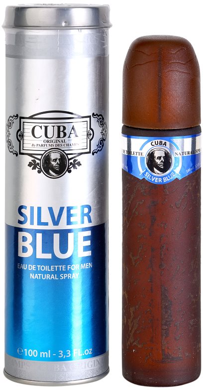 Cuba Silver Blue toaletní voda pro muže 100 ml