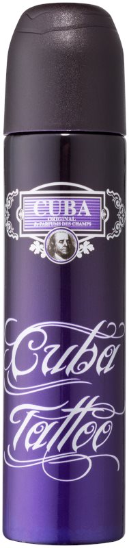 Cuba Tattoo eau de parfum pour femme 100 ml