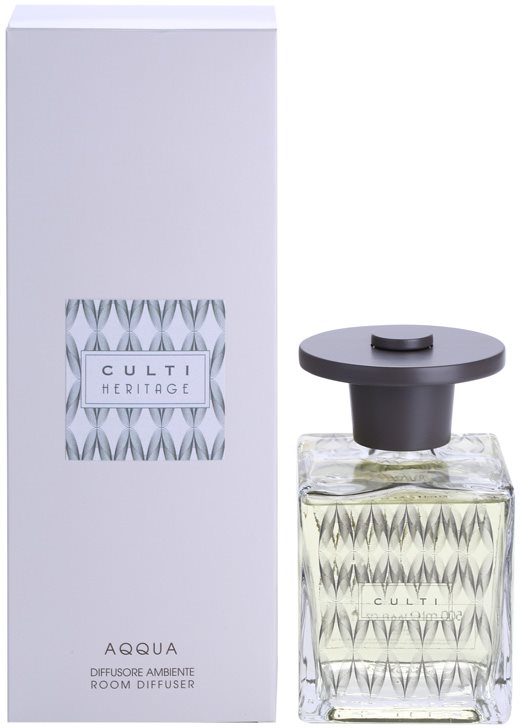 Culti Heritage Aqqua Aroma Diffuser mit Füllung 500 ml (Clear Wave)