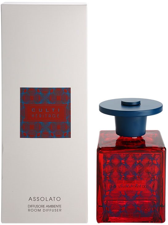 Culti Heritage Assolato diffuseur d'huiles essentielles avec recharge 500 ml (Red Echo)