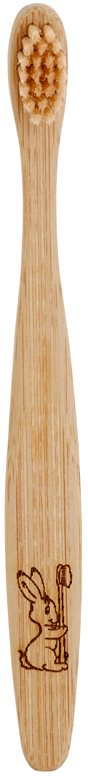 Curanatura Junior Bamboo Toothbrush for Kids Extra Soft