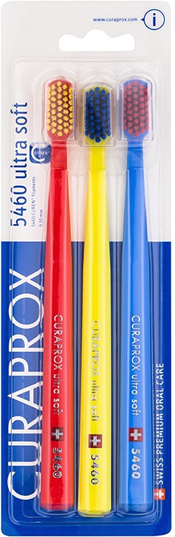Curaprox 5460 Ultra Soft Toothbrushes, 3 pcs