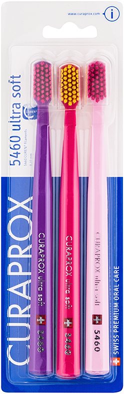 Curaprox 5460 Ultra Soft zubné kefky 3 ks