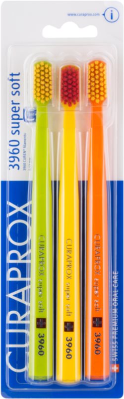 Curaprox 3960 Super Soft fogkefék 3db
