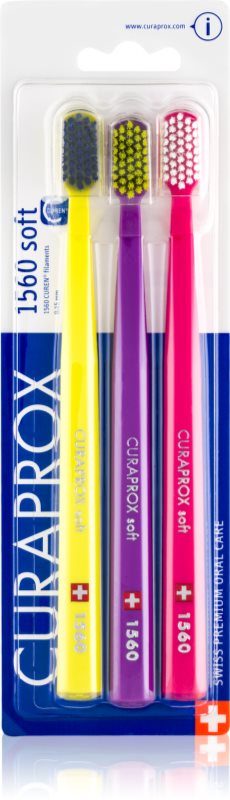 Curaprox 1560 Soft zubné kefky 3 ks