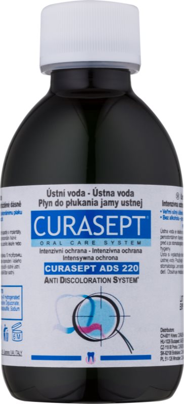 Curaprox Curasept ADS 220 ústna voda pre podráždené ďasná