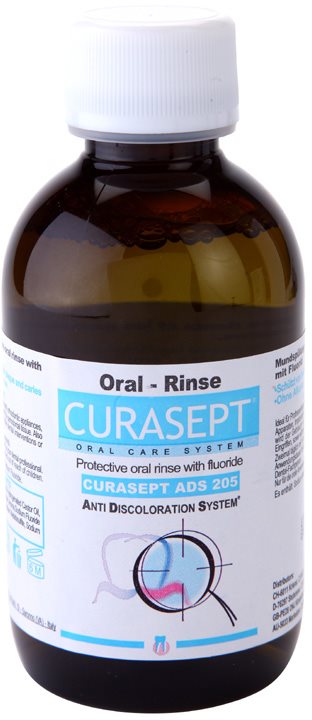 Curaprox Curasept ADS 205 ústna voda na každodenné použitie