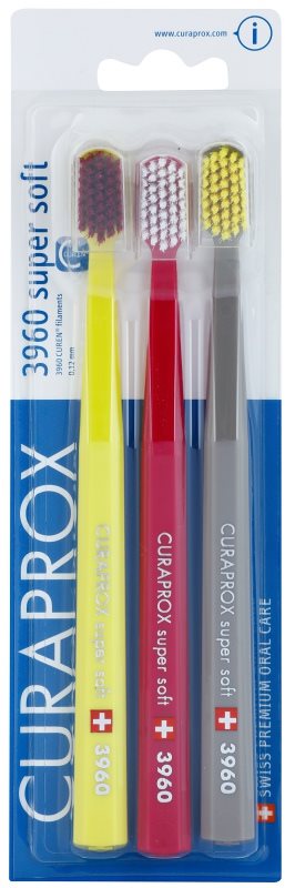 Curaprox 3960 Super Soft Zahnbürsten 3 Stk.