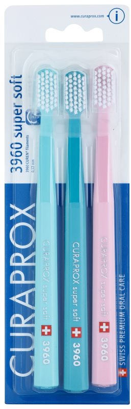 Curaprox 3960 Super Soft fogkefék 3db