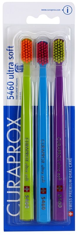 Curaprox 5460 Ultra Soft Toothbrushes, 3 pcs
