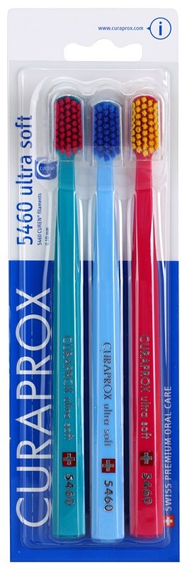 Curaprox 5460 Ultra Soft Toothbrushes, 3 pcs