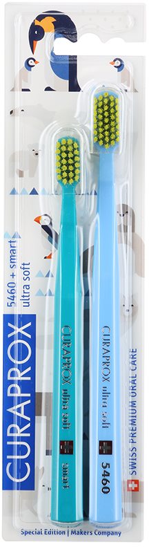 Curaprox 5460 Ultra Soft Animal Family Edition зубні щітки 2 шт