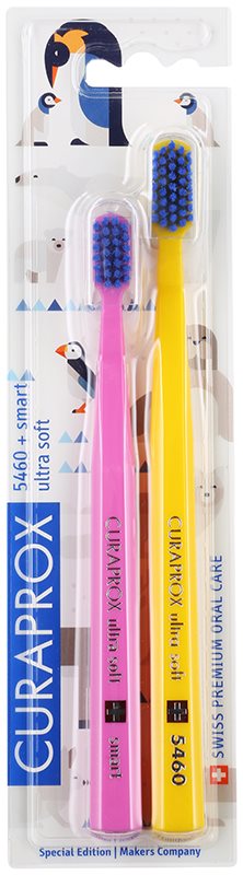 Curaprox 5460 Ultra Soft Animal Family Edition зубні щітки 2 шт