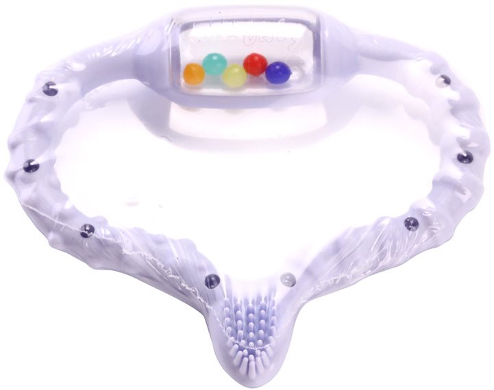 Curaprox Curababy Mordedor com escova de massagem e guiso