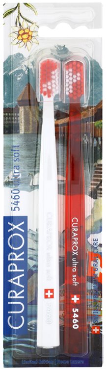 Curaprox 5460 Ultra Soft Swiss Edition - Luzern zubní kartáčky 2 ks