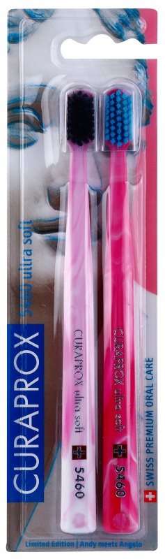 Curaprox 5460 Ultra Soft Michelangelo Edition cepillo de dientes 2 uds