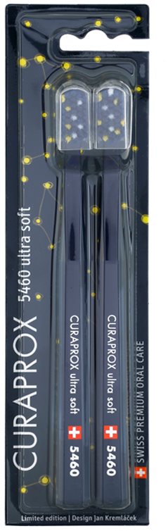 Curaprox 5460 Ultra Soft Night Edition zubní kartáčky 2 ks
