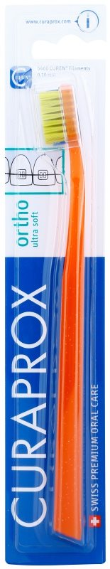 Curaprox Ortho Ultra Soft 5460 щітка зубна ортодонтична для користувачів брекет-систем