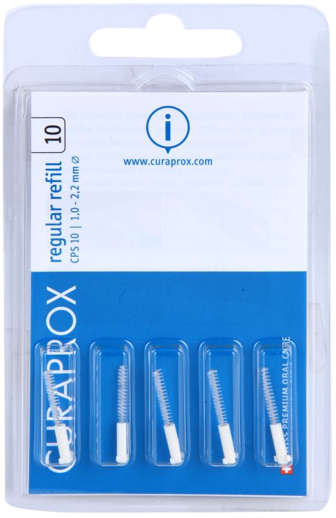 Curaprox Regular Refil CPS, Spare Interdental Brushes in Blister 5 pcs ...