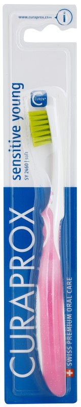 Curaprox Sensitive Young cepillo de dientes para niños suave