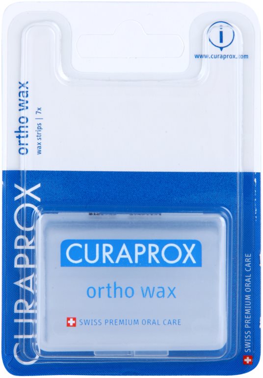 Curaprox Ortho Wax ортодонтичний віск для брекетів
