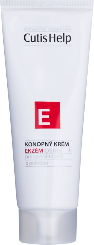 CutisHelp Health Care E - Eczema ekcéma elleni nappali krém kenderből arcra és testre