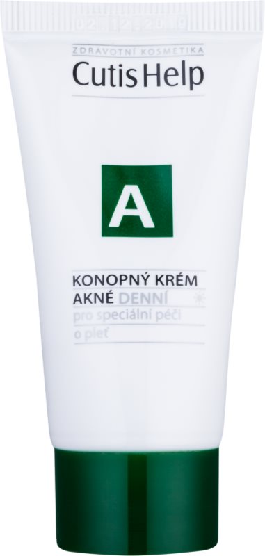 CutisHelp Health Care A - Acne Hemp Moisturiser For Problematic Skin, Acne