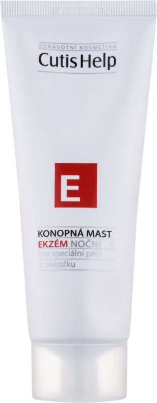 CutisHelp Health Care E - Eczema unguent de noapte cu extract de canepa pentru eczeme pentru fata si corp