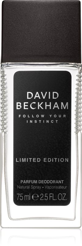 David Beckham Follow Your Instinct Perfume Deodorant for Men 75 ml