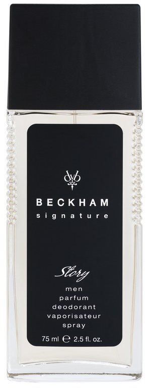 David Beckham Signature for Him Story Deo met verstuiver voor Mannen 75 ml