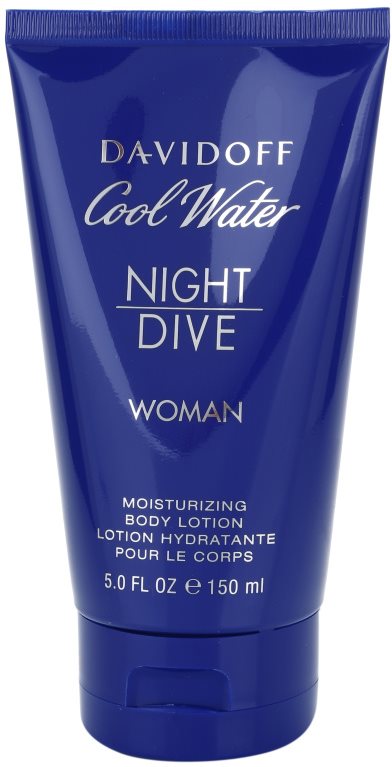 Davidoff Cool Water Woman Night Dive latte corpo per donna 150 ml
