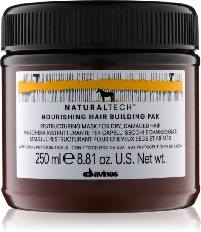 Davines Naturaltech Nourishing maska pro suché a poškozené vlasy