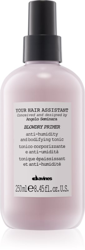 Davines Your Hair Assistant Blowdry Primer fénovací sprej pre prirodzenú pružnosť a objem vlasov pre všetky typy vlasov