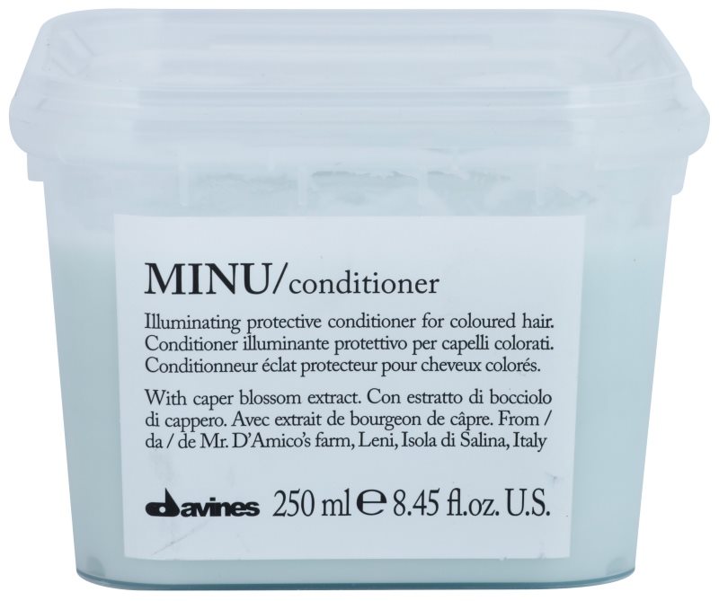 Davines Minu Caper Blossom Beschermende Conditioner voor Gekleurd Haar