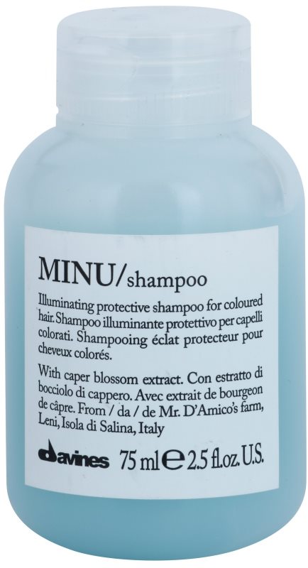 Davines Minu Caper Blossom ochranný šampon pro barvené vlasy
