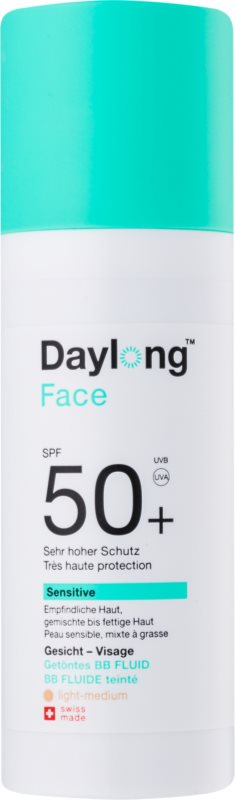 Daylong Sensitive tonirani fluid za sončenje SPF 50+