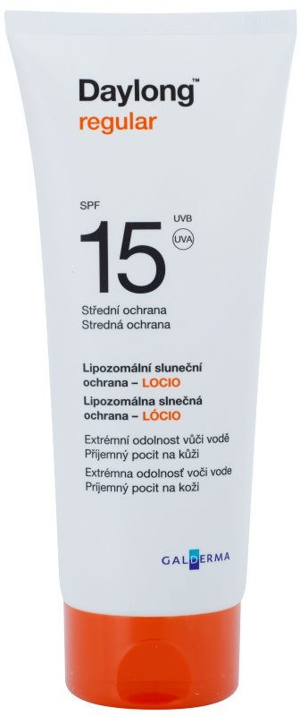 Daylong Regular loção protetora lipossomal SPF 15