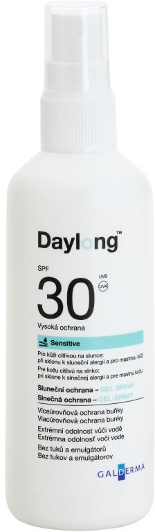 Daylong Sensitive Protective Spray-On Gel for Sensitive Oily Skin SPF 30
