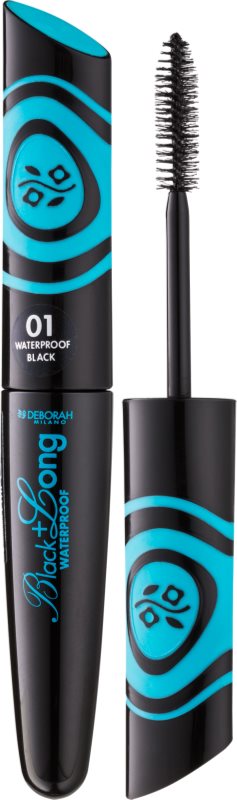 Deborah Milano Black & Long водостійка туш для подовження вій