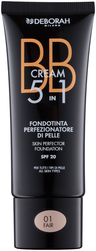 Deborah Milano 5 in 1 crema BB 5 in 1 SPF 20