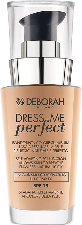 Deborah Milano Dress Me Perfect make-up pro přirozený vzhled SPF 15