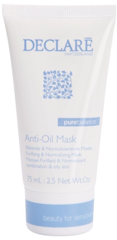 Declaré Pure Balance masque purifiant pour rendre la peau moins grasse