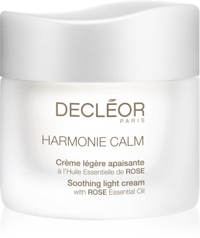 Decléor Harmonie Calm Organic crema calmanta impotriva luminii pentru piele sensibila