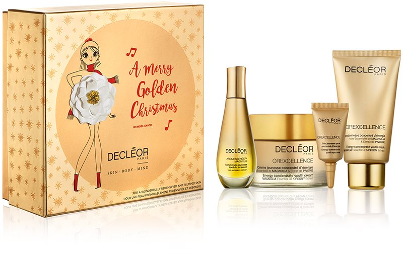 Decléor Orexcellence darčeková sada A Merry Golden Christmas